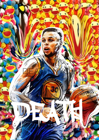 Deatht2655 45X32Cm Nba (Edition Of 100) (2023) Art Print