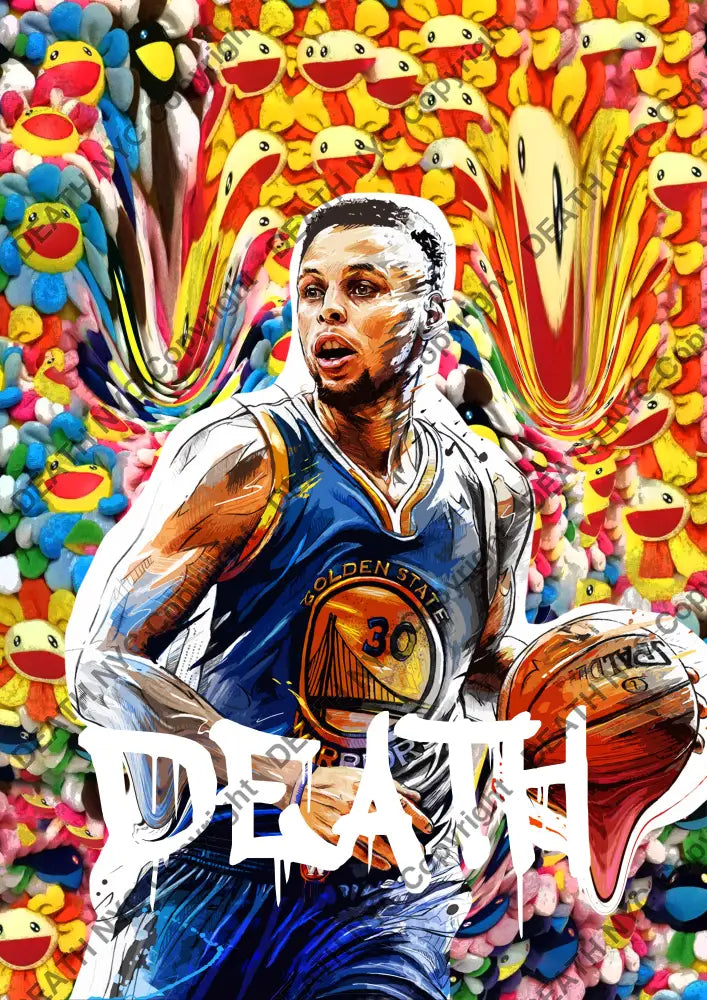 Deatht2655 45X32Cm Nba (Edition Of 100) (2023) Art Print