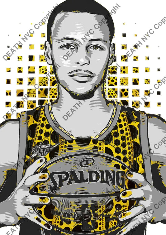 Deatht2664 45X32Cm Nba (Edition Of 100) (2023) Art Print