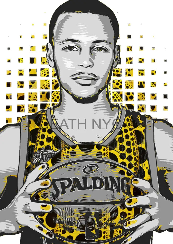 Deatht2664 45X32Cm Nba (Edition Of 100) (2023) Art Print