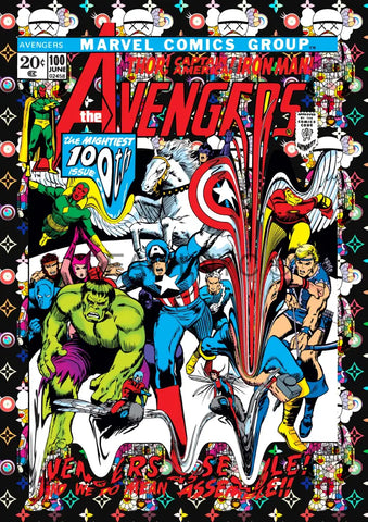 Deatht2801 45X32Cm Avengers (Edition Of 100) (2023) Art Print