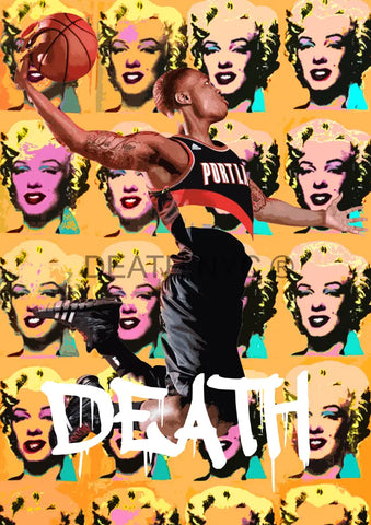 Deatht2823 Nba 45X32Cm (Edition Of 100) (2023) Art Print