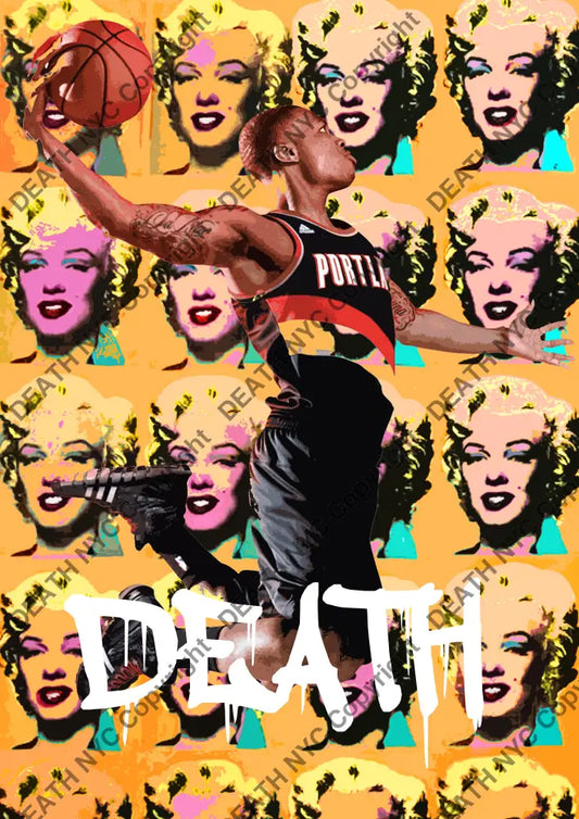 Deatht2823 Nba 45X32Cm (Edition Of 100) (2023) Art Print
