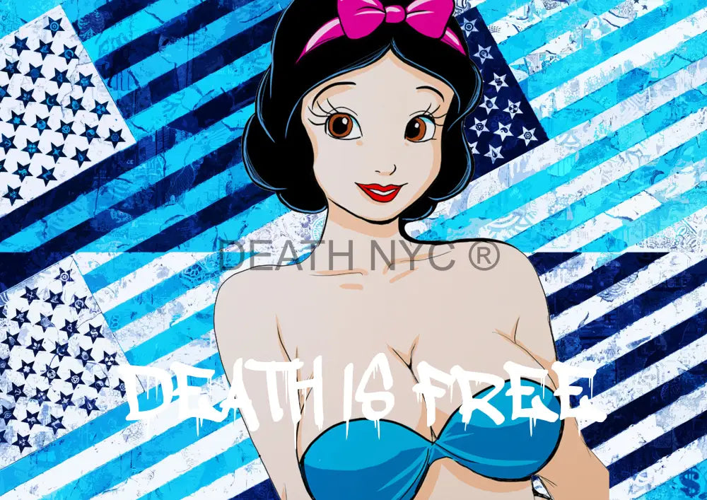 Deatht3124 45X32Cm Snow White (Edition Of 100) (2023) Art Print