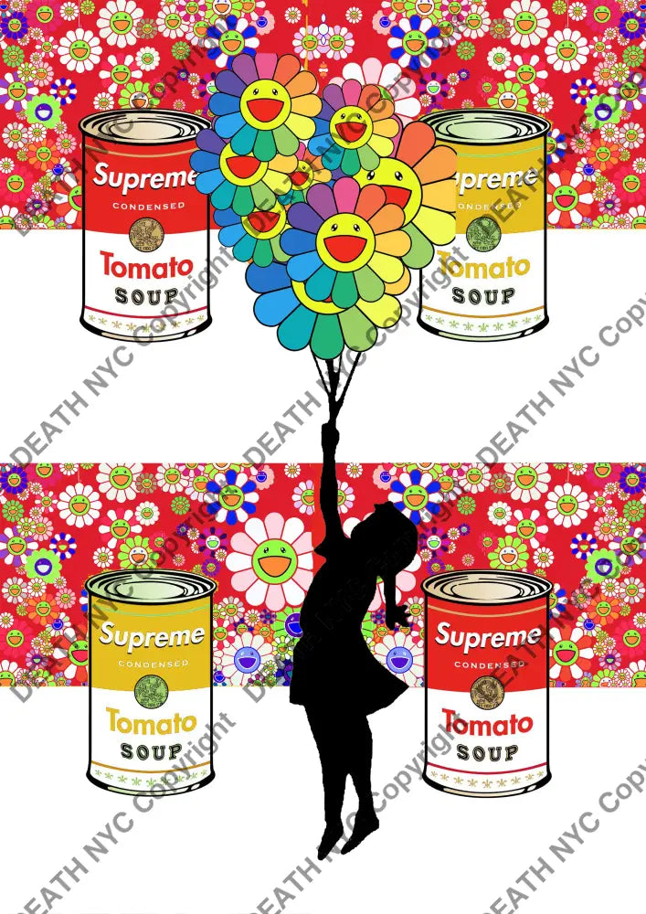 Deatht3129 45X32Cm Banksy (Edition Of 100) (2023) Art Print