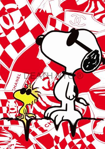 Deatht3132 45X32Cm Snoopy (Edition Of 100) (2023) Art Print