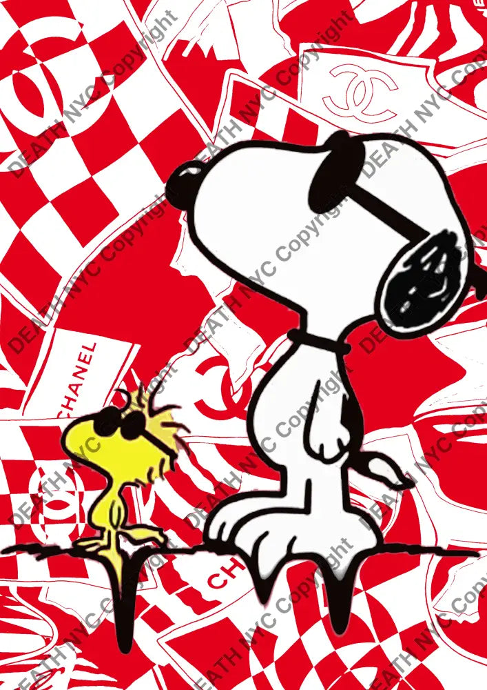 Deatht3132 45X32Cm Snoopy (Edition Of 100) (2023) Art Print