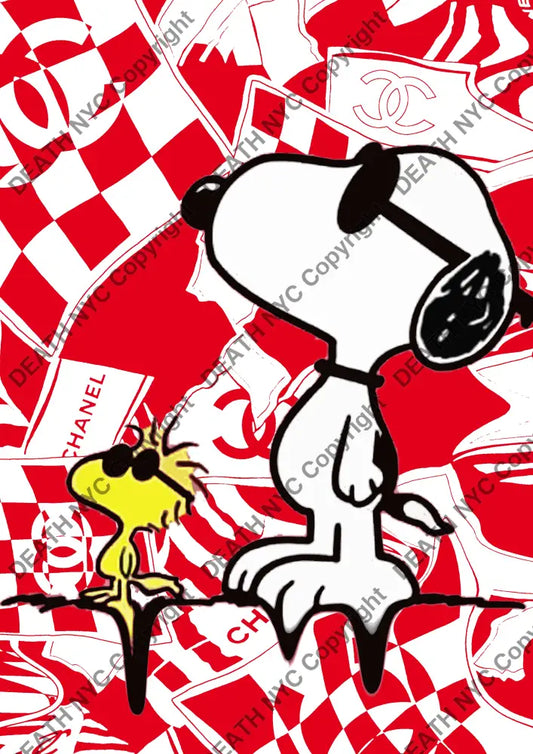 Deatht3132 45X32Cm Snoopy (Edition Of 100) (2023) Art Print