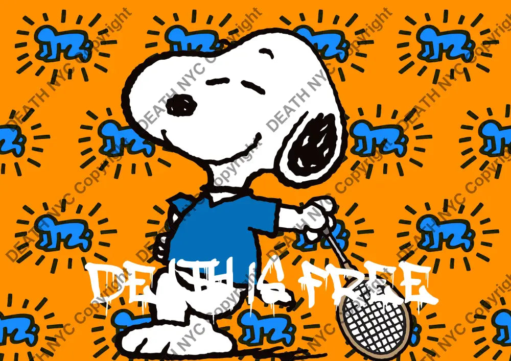 Deatht3142 45X32Cm Snoopy (Edition Of 100) (2023) Art Print