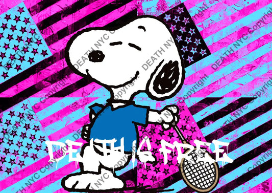 Deatht3145 45X32Cm Snoopy (Edition Of 100) (2023) Art Print
