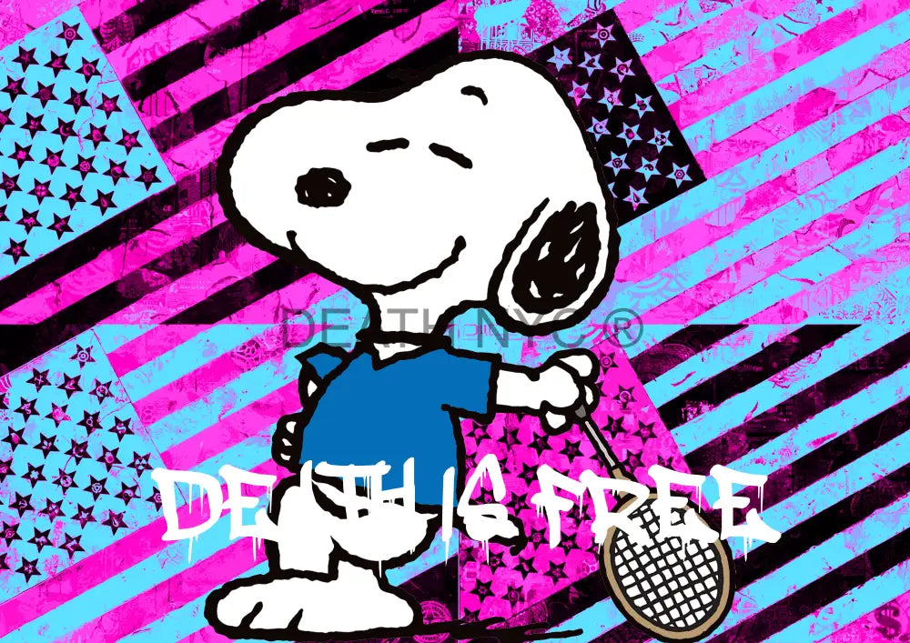 Deatht3145 45X32Cm Snoopy (Edition Of 100) (2023) Art Print