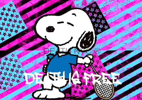 Deatht3145 45X32Cm Snoopy (Edition Of 100) (2023) Art Print