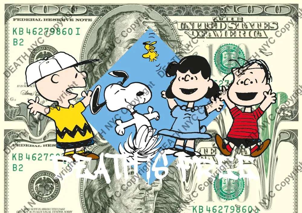 Deatht3162 45X32Cm Snoopy (Edition Of 100) (2023) Art Print
