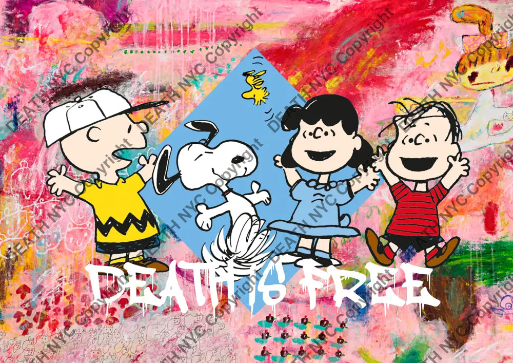 Deatht3163 45X32Cm Snoopy (Edition Of 100) (2023) Art Print
