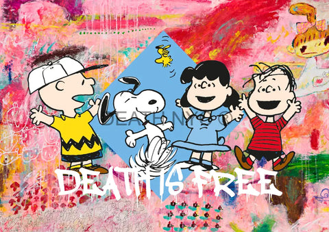 Deatht3163 45X32Cm Snoopy (Edition Of 100) (2023) Art Print