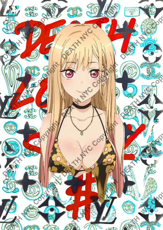 Deatht377 45X32Cm Anime (Edition Of 100) (2023) Art Print