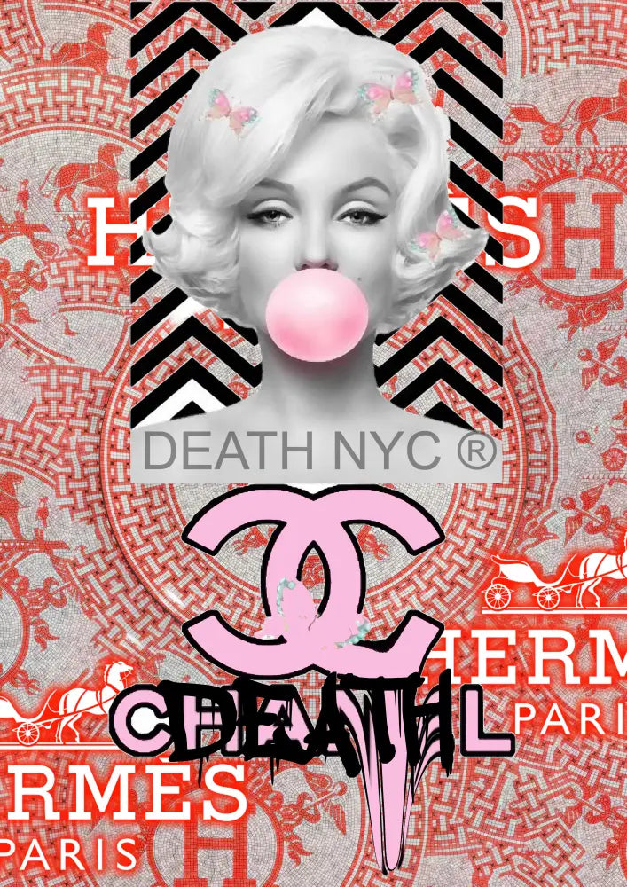 Deatht405 45X32Cm Monroe (Edition Of 100) (2023) Art Print