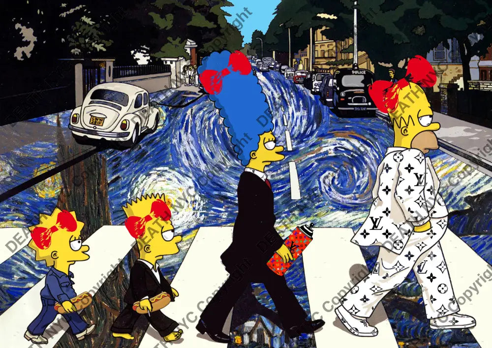 Deatht416 45X32Cm Simpson (Edition Of 100) (2023) Art Print