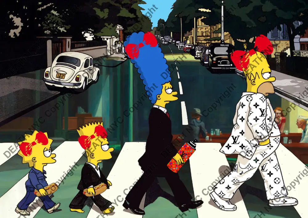 Deatht420 45X32Cm Simpson (Edition Of 100) (2023) Art Print