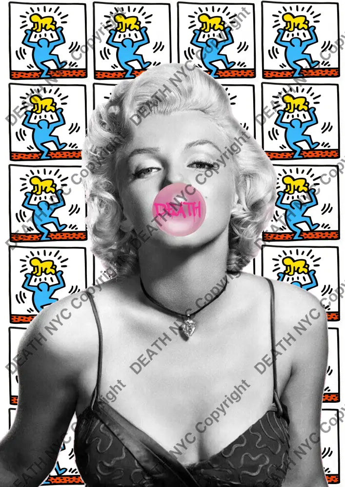 Deatht522 45X32Cm Monroe (Edition Of 100) (2023) Art Print