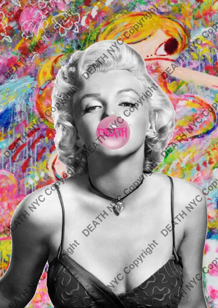 Deatht527 45X32Cm Monroe (Edition Of 100) (2023) Art Print