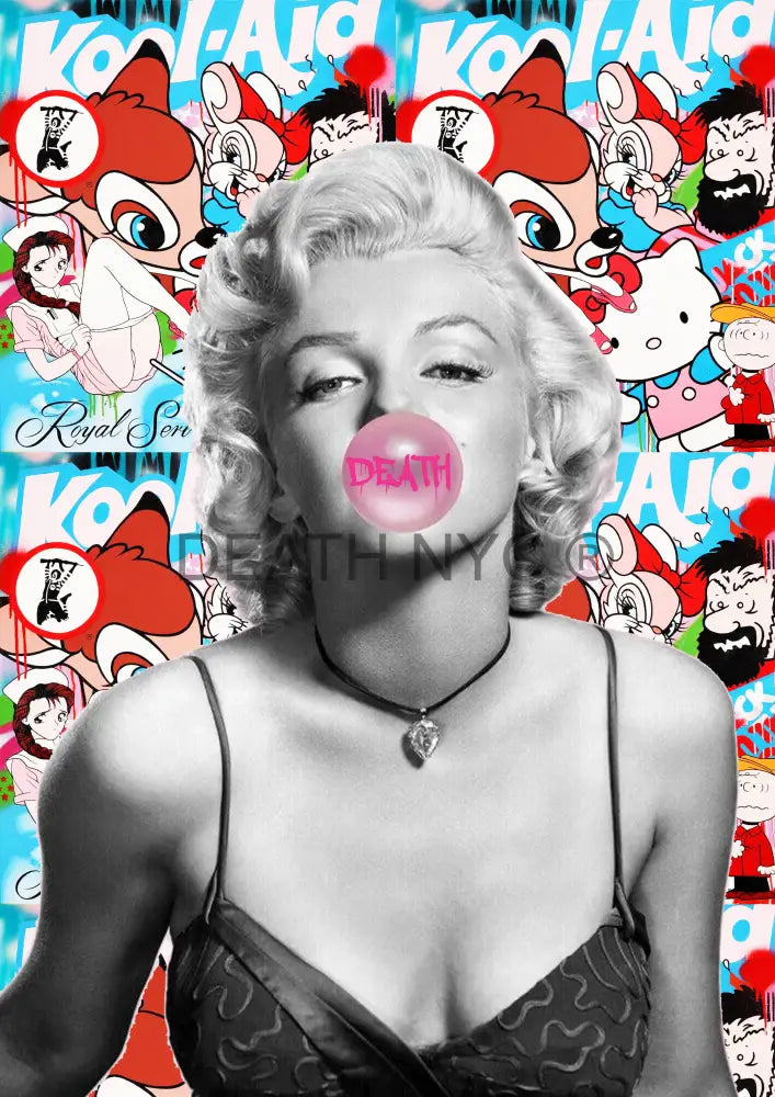 Deatht530 45X32Cm Monroe (Edition Of 100) (2023) Art Print