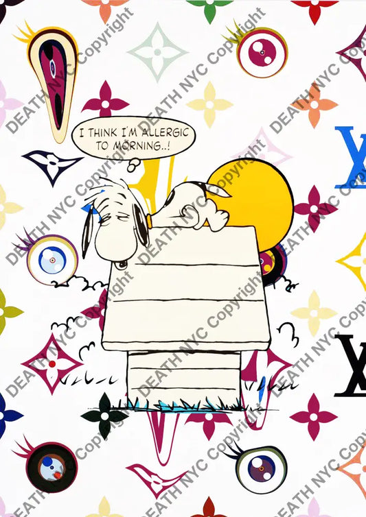 Deatht748 45X32Cm Snoopy (Edition Of 100) (2023) Art Print