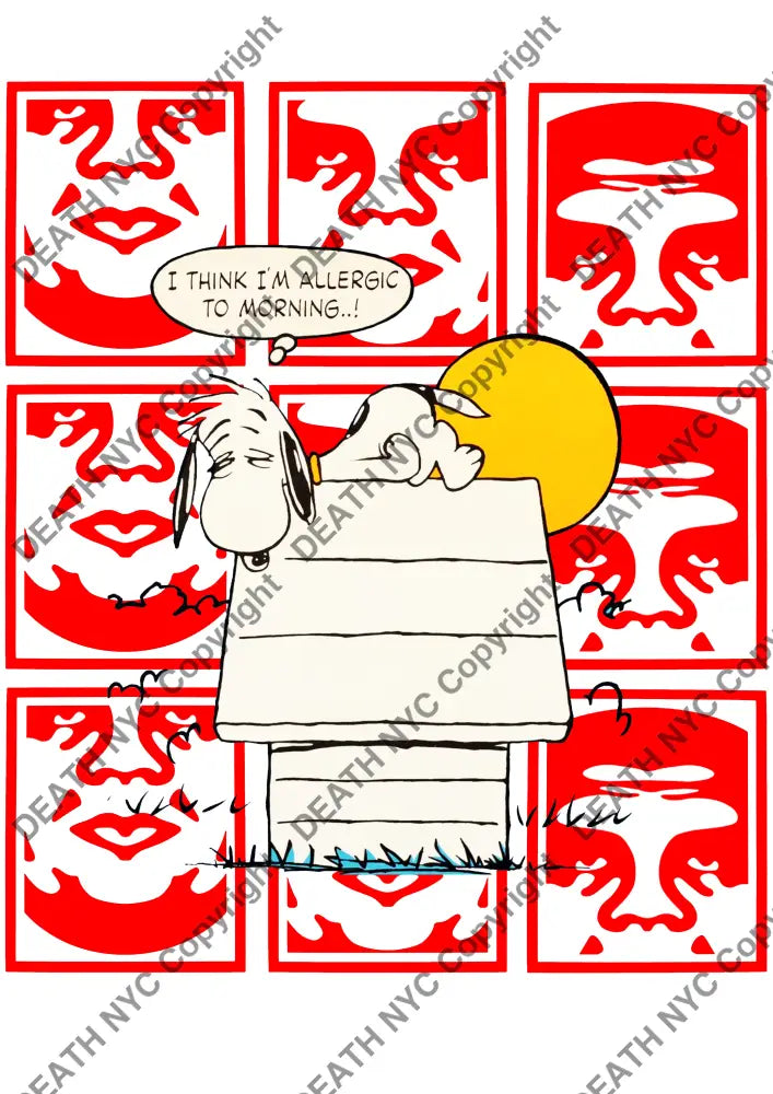 Deatht750 45X32Cm Snoopy (Edition Of 100) (2023) Art Print