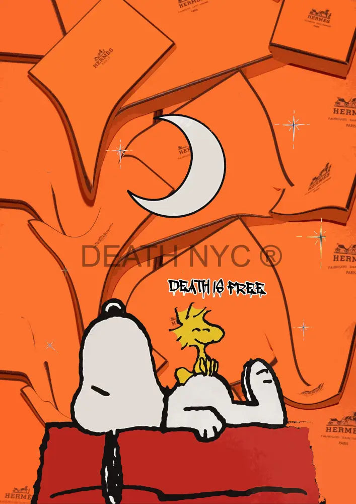 Deatht764 45X32Cm Snoopy (Edition Of 100) (2023) Art Print