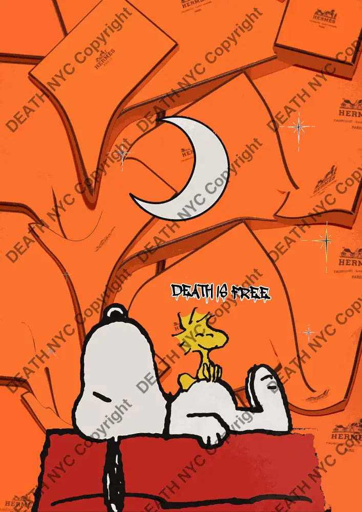 Deatht764 45X32Cm Snoopy (Edition Of 100) (2023) Art Print