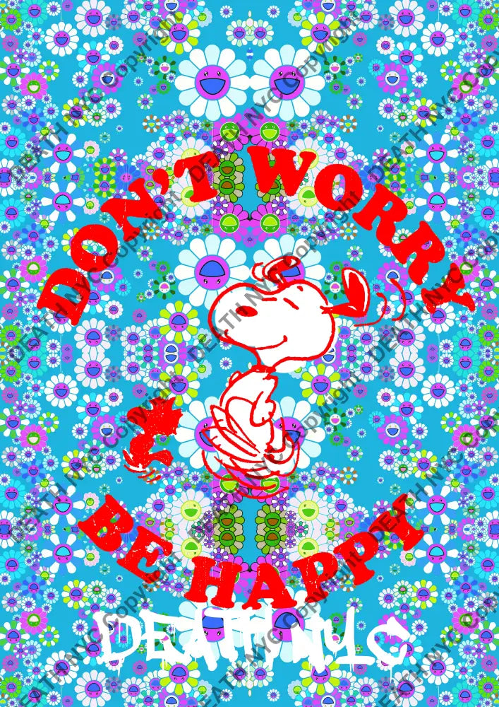 Deathu102 Snoopy 45X32Cm (Edition Of 100) (2023) Art Print