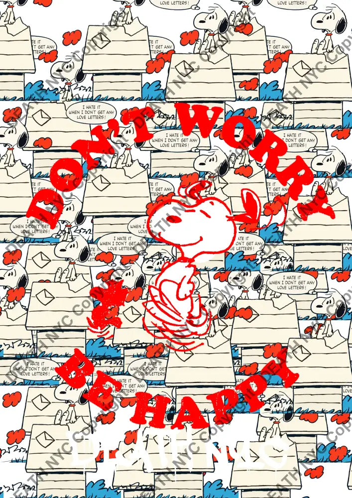 Deathu103 Snoopy 45X32Cm (Edition Of 100) (2023) Art Print