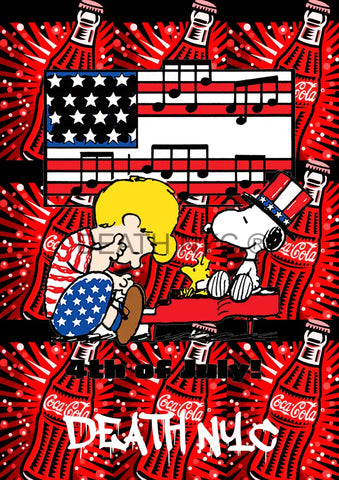 Deathu117 Snoopy 45X32Cm (Edition Of 100) (2023) Art Print