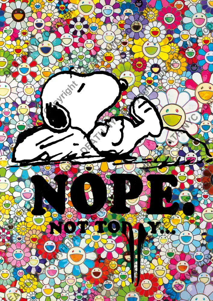 Deathu191 Snoopy 45X32Cm (Edition Of 100) (2023) Art Print