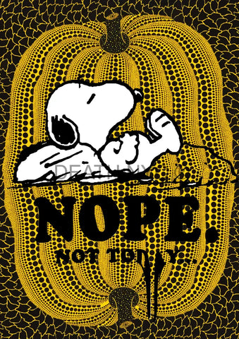 Deathu195 Snoopy 45X32Cm (Edition Of 100) (2023) Art Print