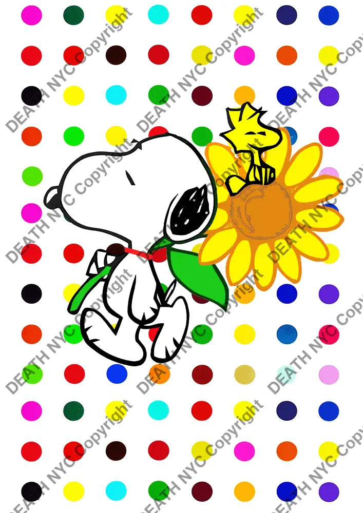 Deathu197 Snoopy 45X32Cm (Edition Of 100) (2023) Art Print