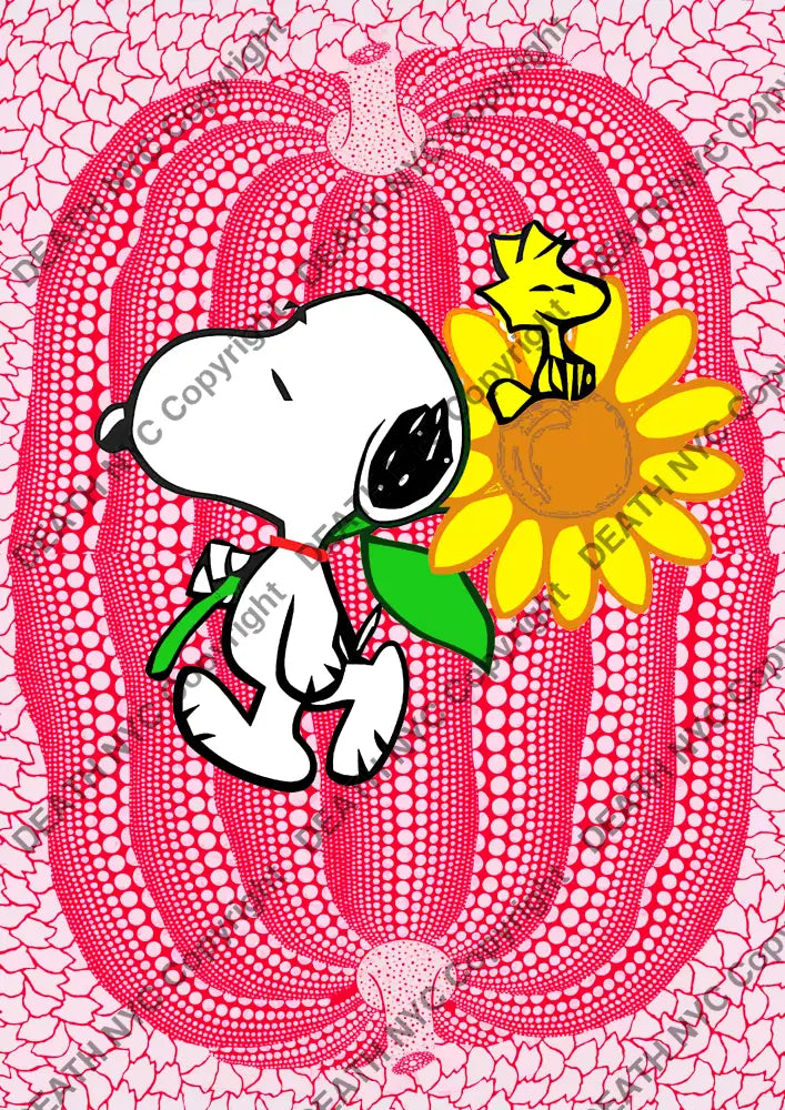 Deathu198 Snoopy 45X32Cm (Edition Of 100) (2023) Art Print