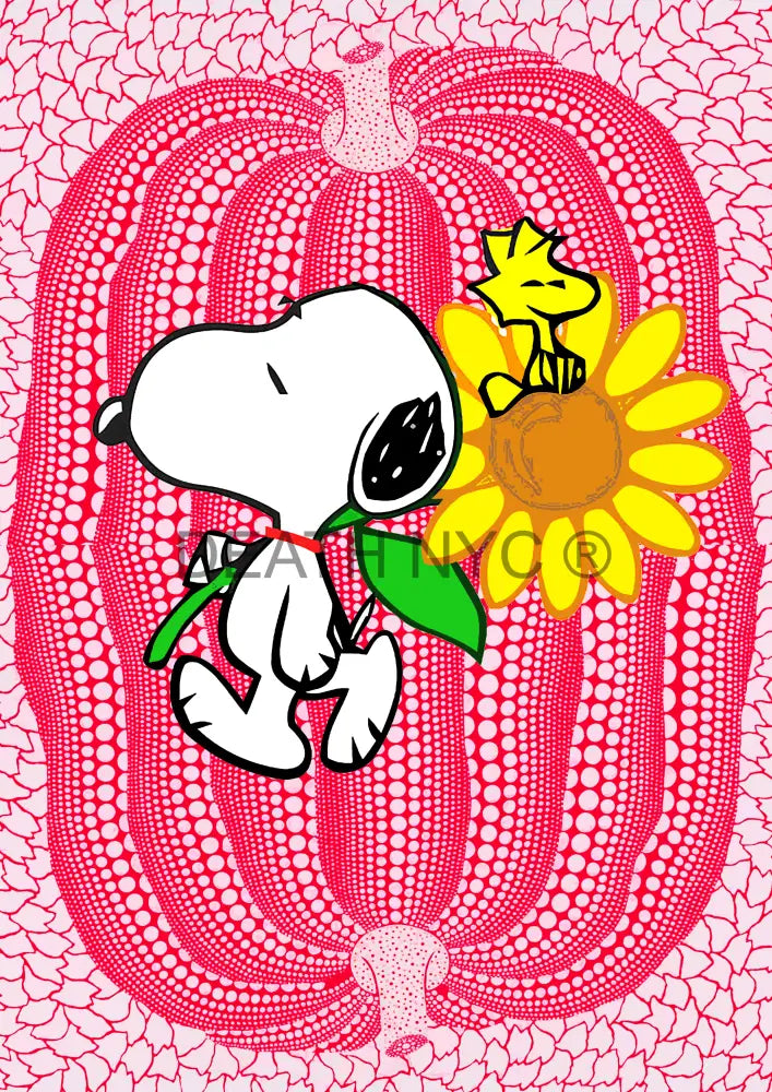 Deathu198 Snoopy 45X32Cm (Edition Of 100) (2023) Art Print