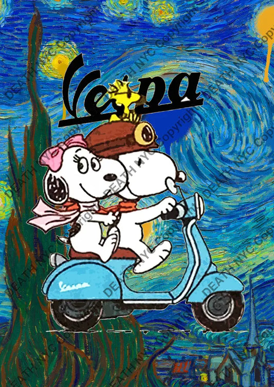 Deathu208 Snoopy 45X32Cm (Edition Of 100) (2023) Art Print