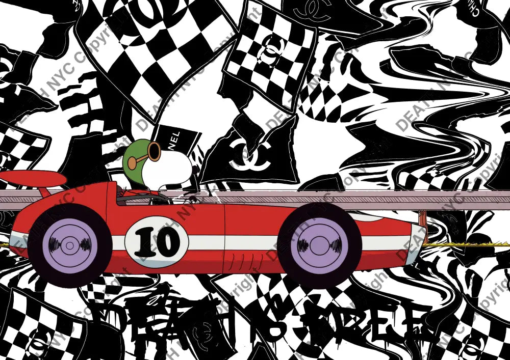 Deathu303 Snoopy 45X32Cm (Edition Of 100) (2023) Art Print