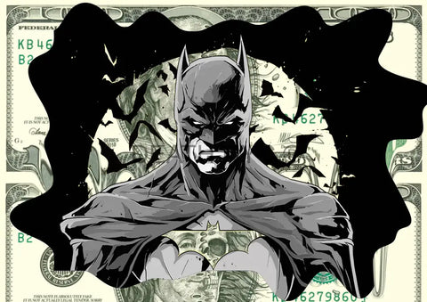 Deathu381 Batman 45X32Cm (Edition Of 100*) (2023) Art Print