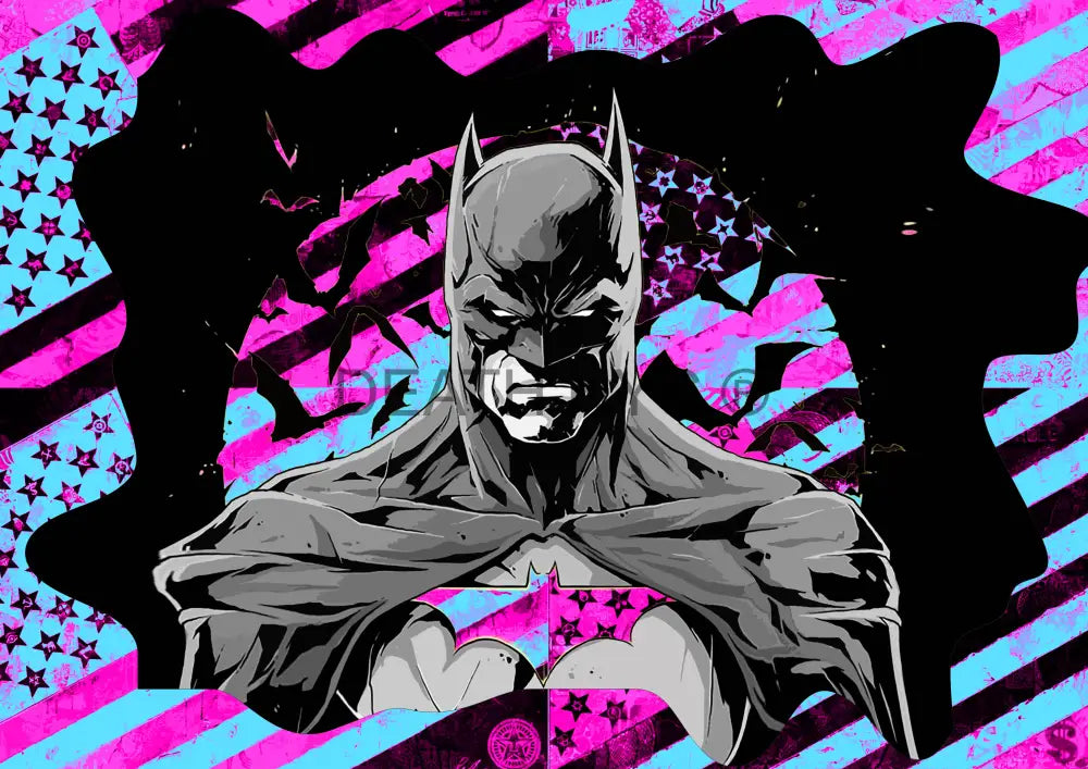 Deathu383 Batman 45X32Cm (Edition Of 100*) (2023) Art Print