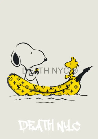 Deathu76 Snoopy 45X32Cm (Edition Of 100) (2023) Art Print