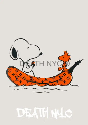 Deathu77 Snoopy 45X32Cm (Edition Of 100) (2023) Art Print