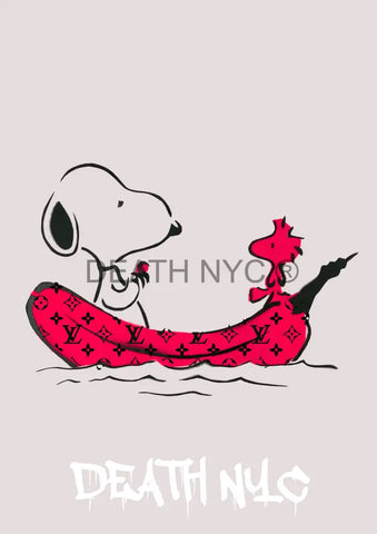 Deathu78 Snoopy 45X32Cm (Edition Of 100) (2023) Art Print