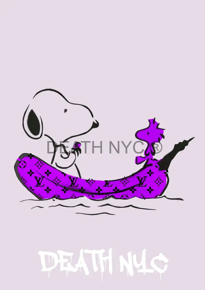 Deathu79 Snoopy 45X32Cm (Edition Of 100) (2023) Art Print