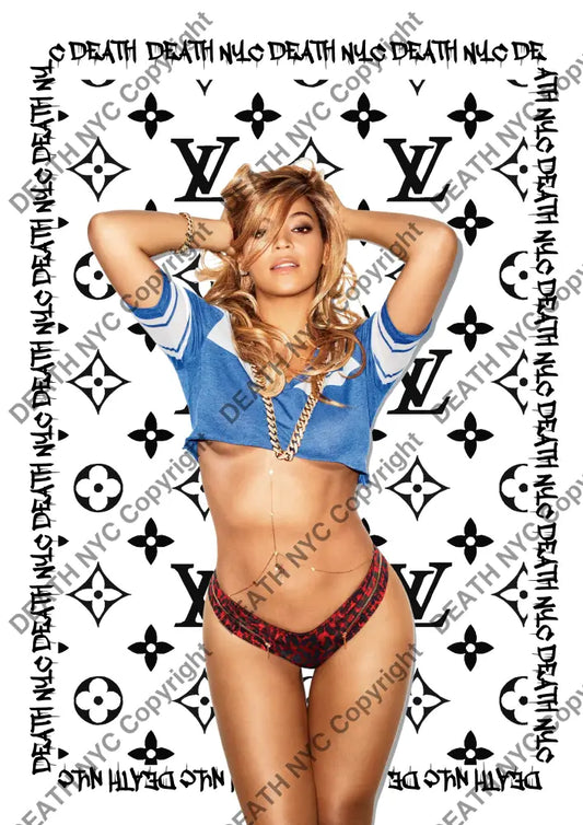Deathu793 45X32Cm Beyonce (Edition Of 100) (2023) Art Print