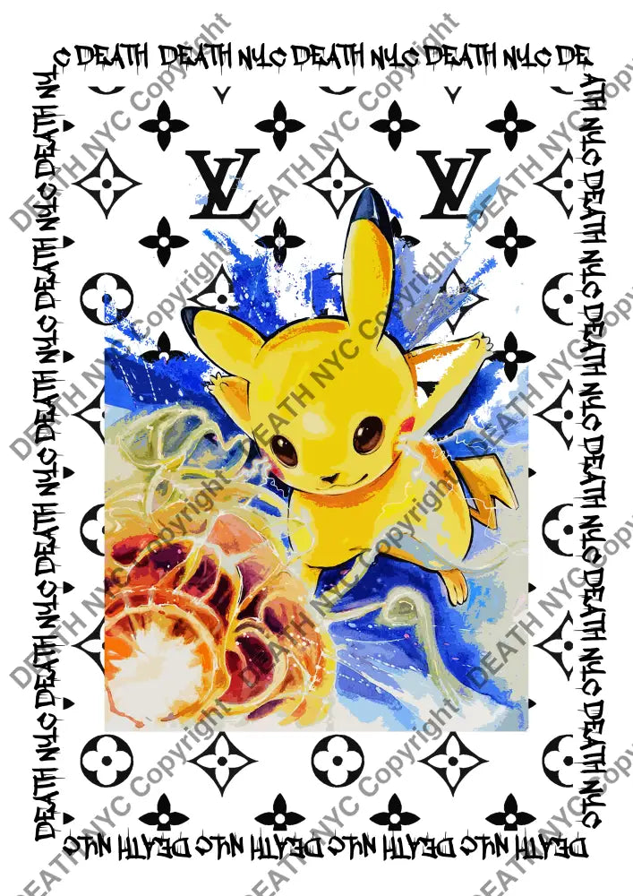 Deathu799 45X32Cm Pokemon (Edition Of 100) (2023) Art Print