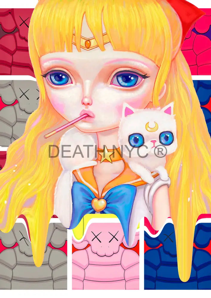 Deathv128 45X32Cm (Edition Of 100*) (2023) Art Print