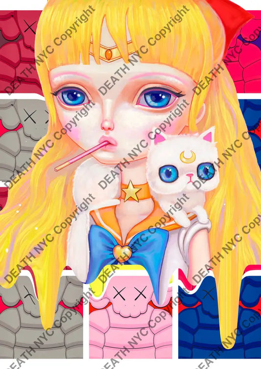 Deathv128 45X32Cm (Edition Of 100*) (2023) Art Print
